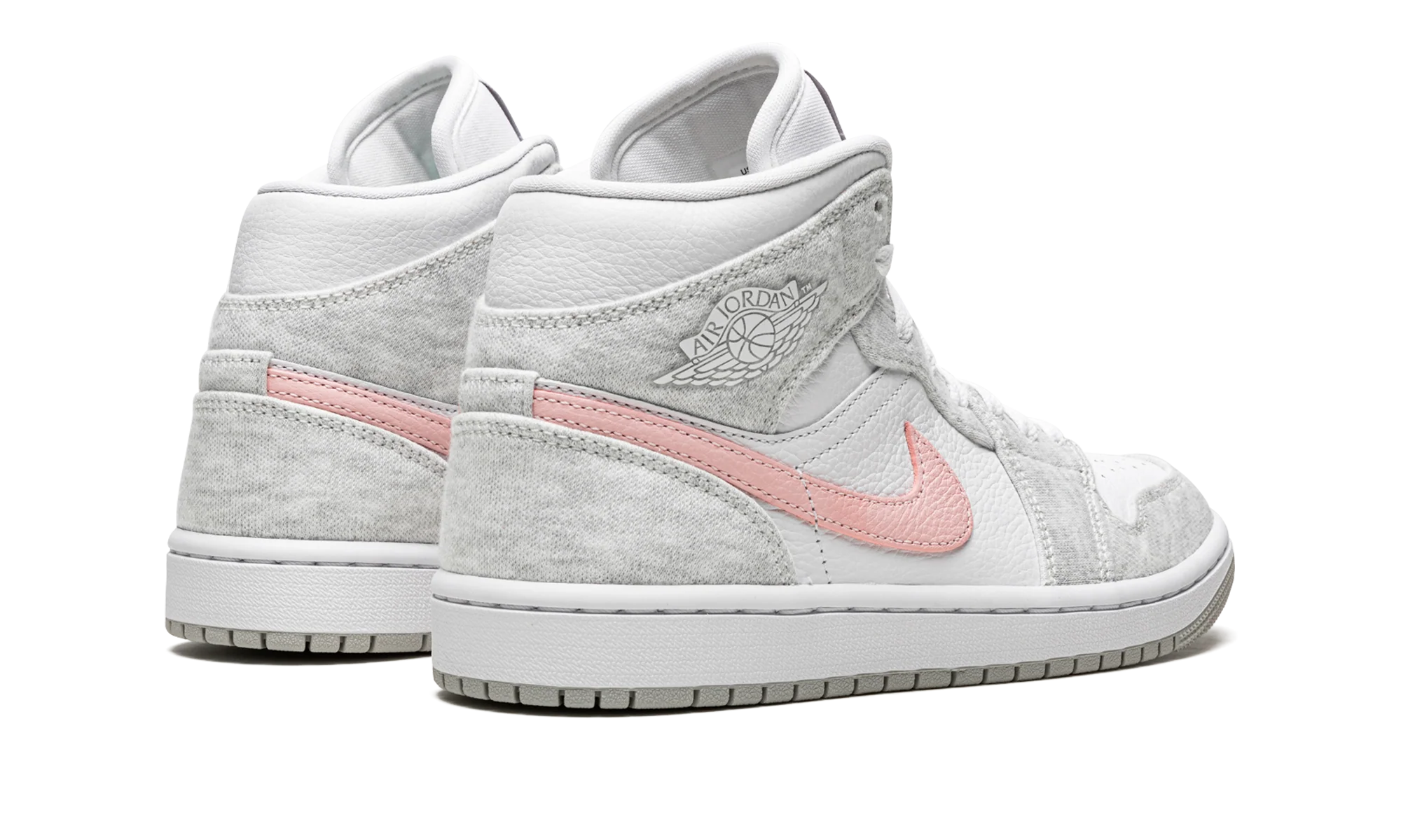 AIR JORDAN 1 MID SE WMNS "Heather Grey / Pink" DN4045 001