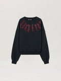 Big Neck Logo Loose Sweatshirt