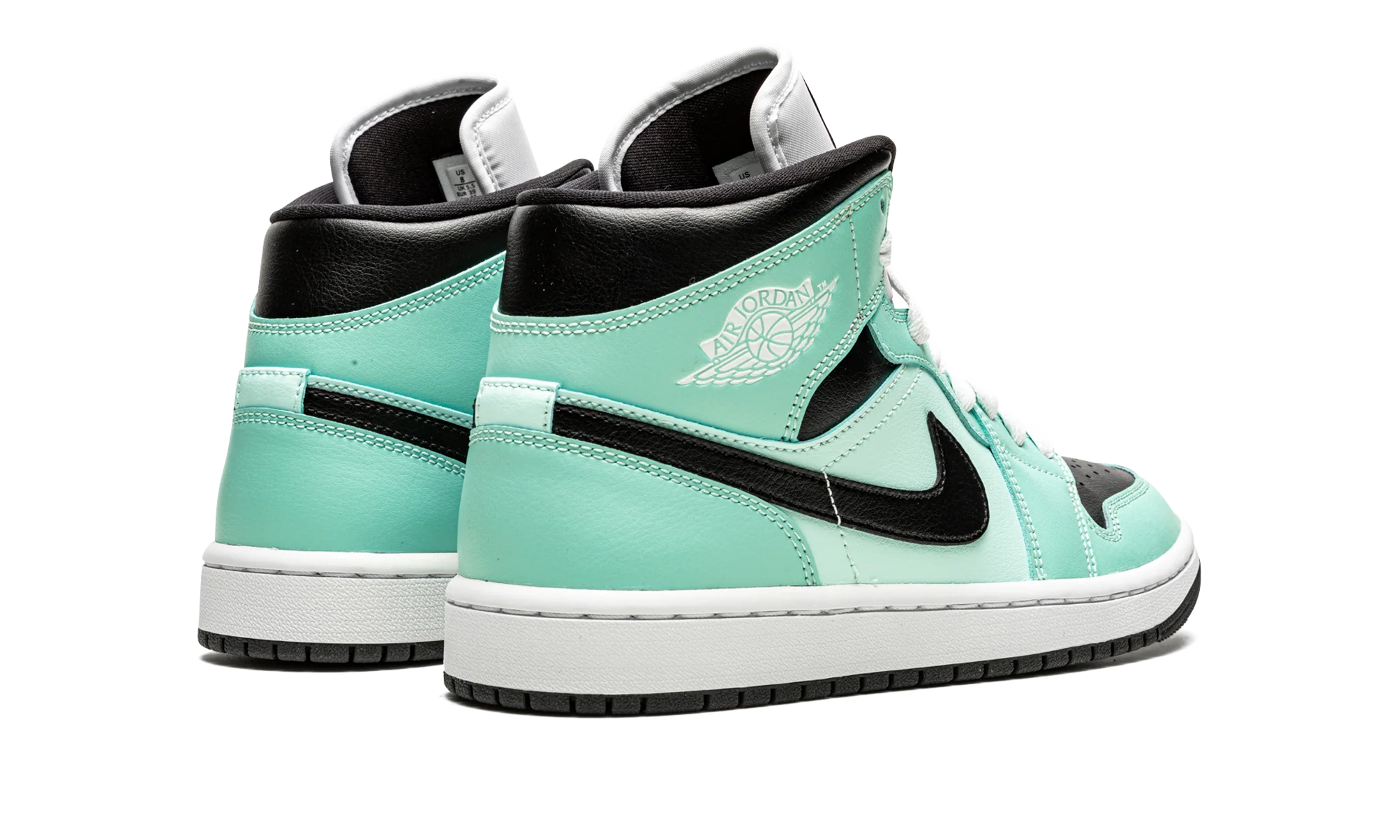 AIR JORDAN 1 MID WMNS "Aqua Black" BQ6472 300
