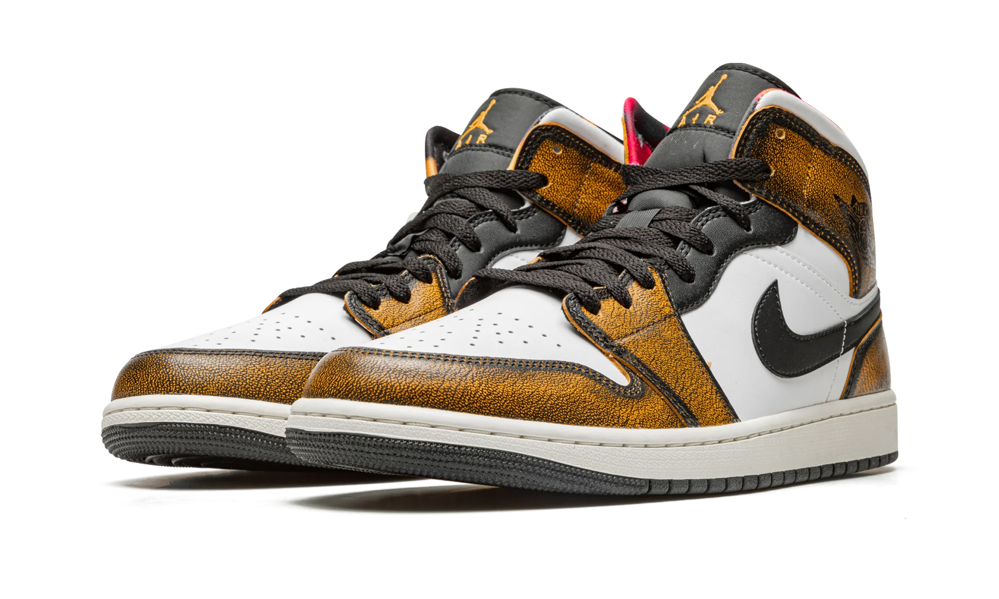 Air Jordan 1 Mid SE "Orange Wear Away" DQ8417 071
