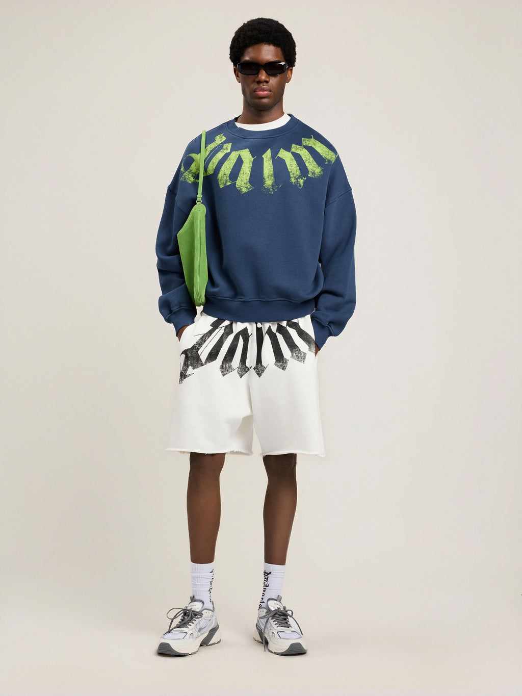Big Neck Logo Loose Sweatshirt