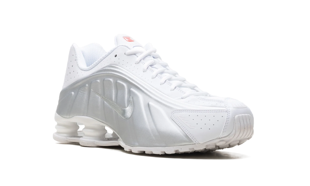 Shox R4 "White Bright Crimson Metallic Silver" HQ1988 101