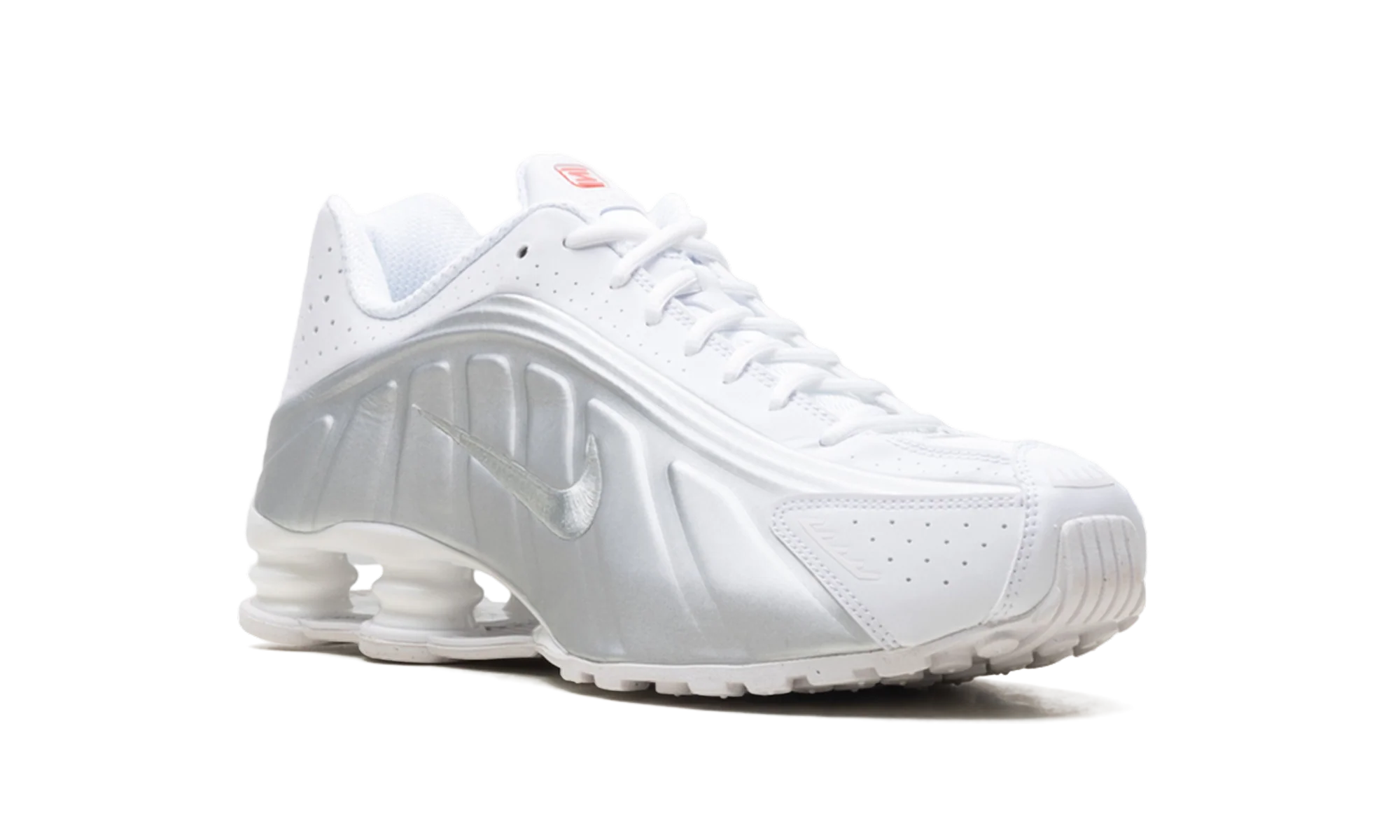 Shox R4 "White Bright Crimson Metallic Silver" HQ1988 101