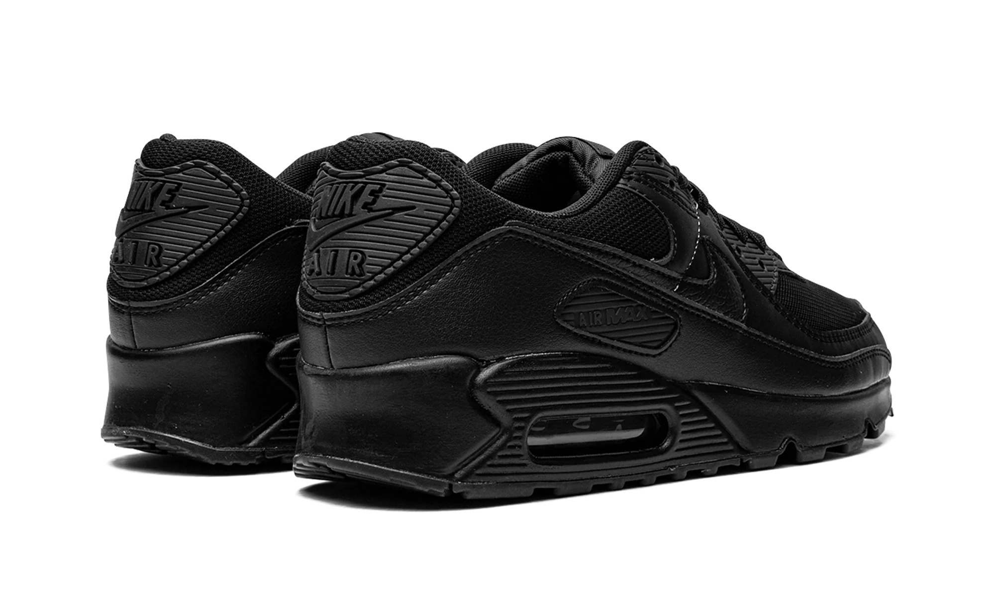 AIR MAX 90 MNS WMNS "Triple Black" DH8010 001