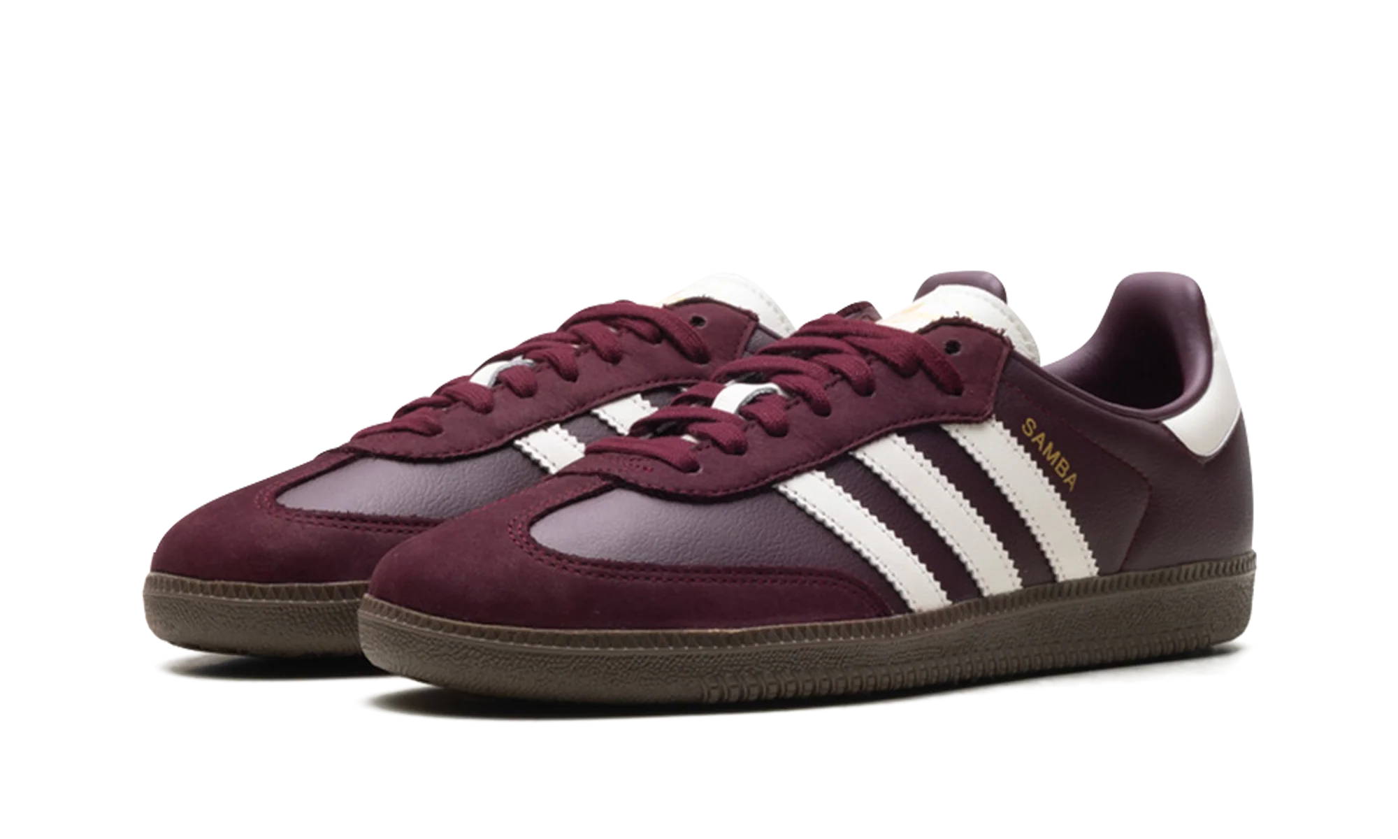 Samba OG WMNS "Maroon Off White Gum" JR8844