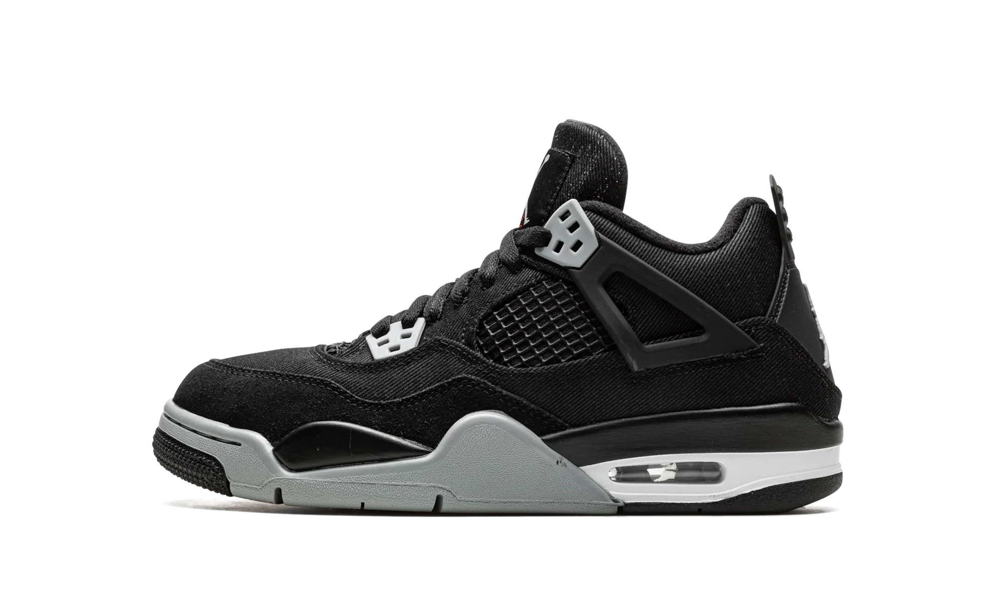 Air Jordan 4 GS "Black Canvas" DV0553 006