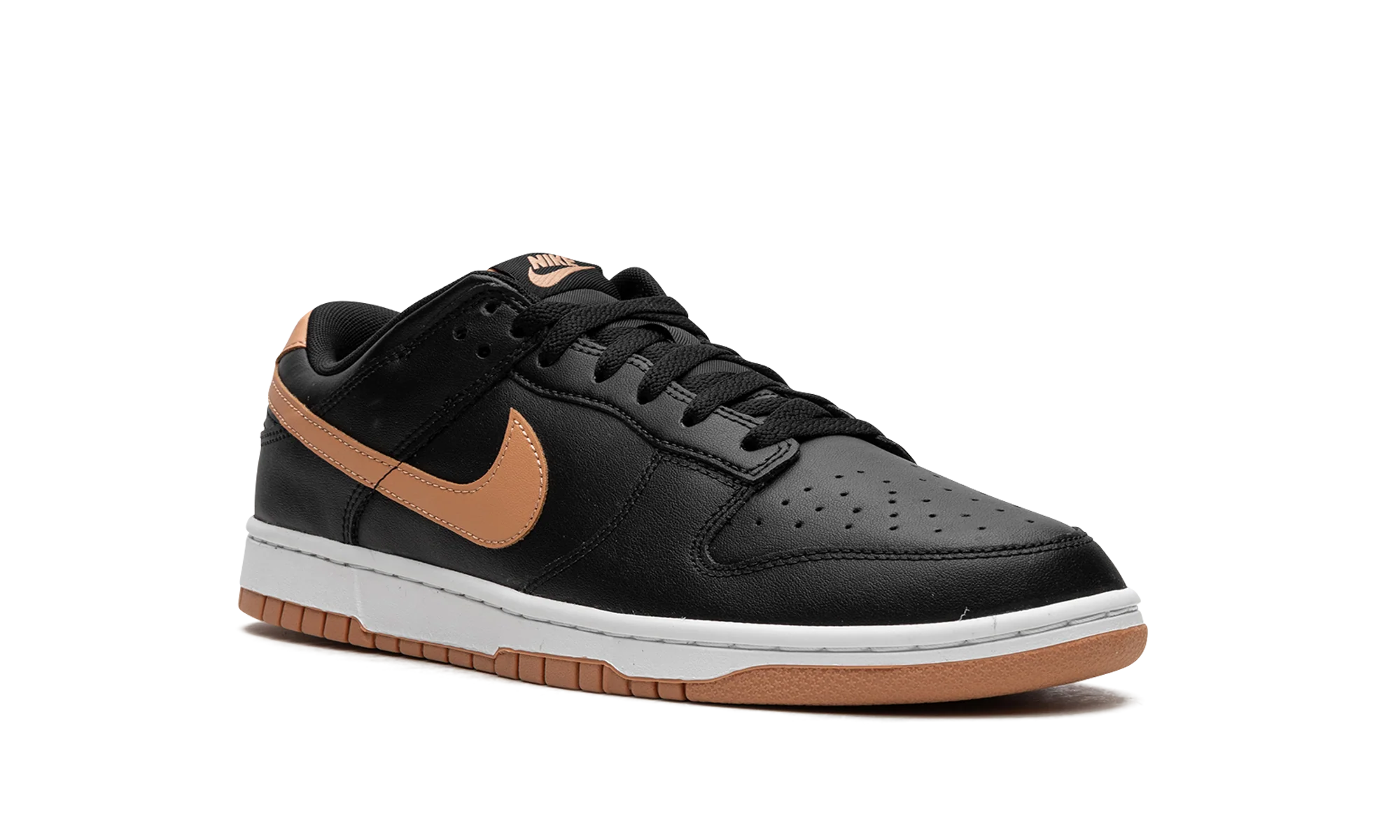 Dunk Low "Black / Amber Brown" DV0831 004