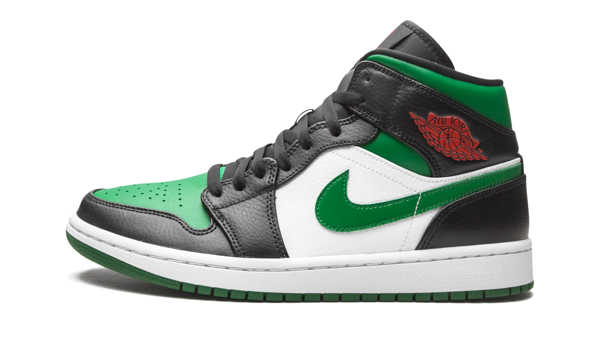 Air Jordan 1 Mid "Green Toe" 554724 067