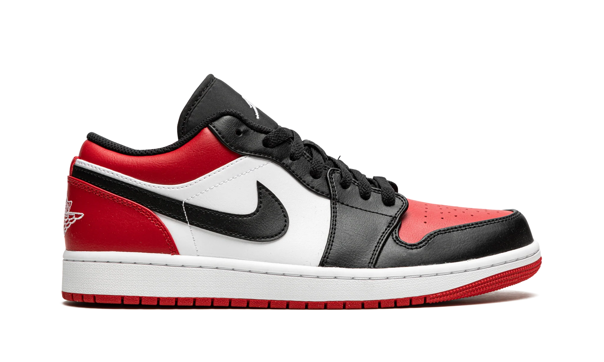 Air Jordan 1 Low "Bred Toe" 553558 612