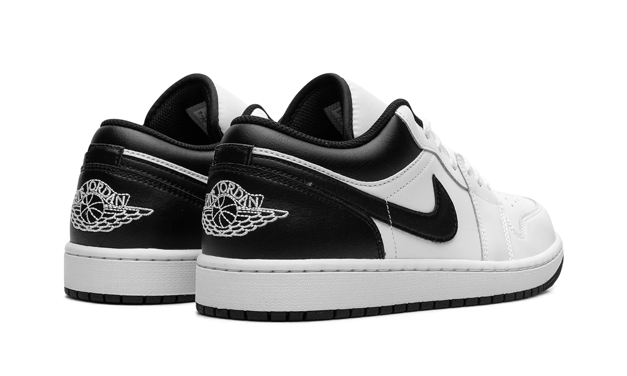 Air Jordan 1 Low "White/Black" 553558 132