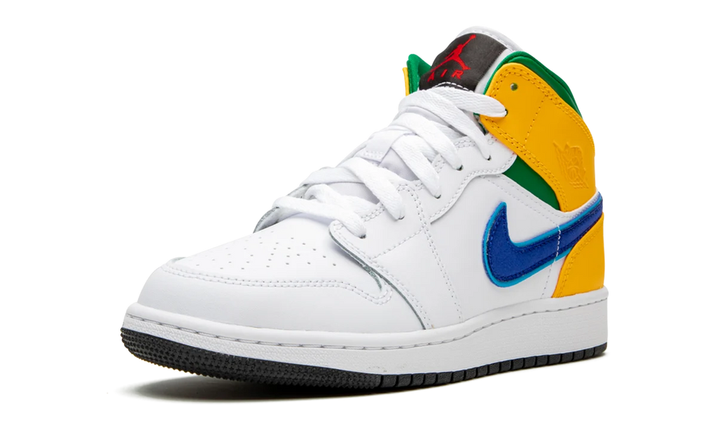 Air Jordan 1 MID GS "Three Peat" 554725 128