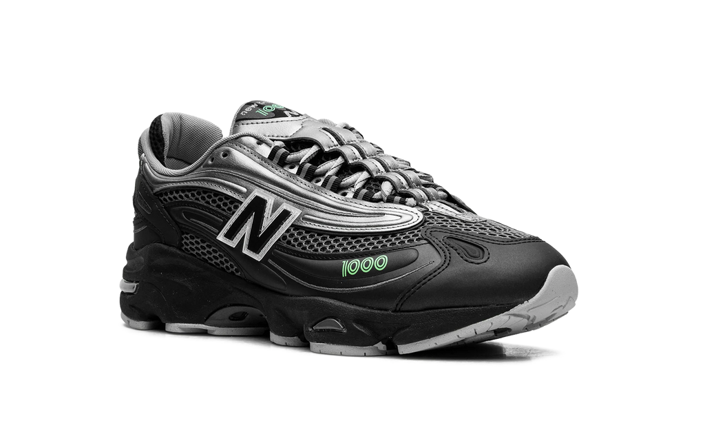 1000 "Dark Silver Metallic/Lime Leaf" M1000T