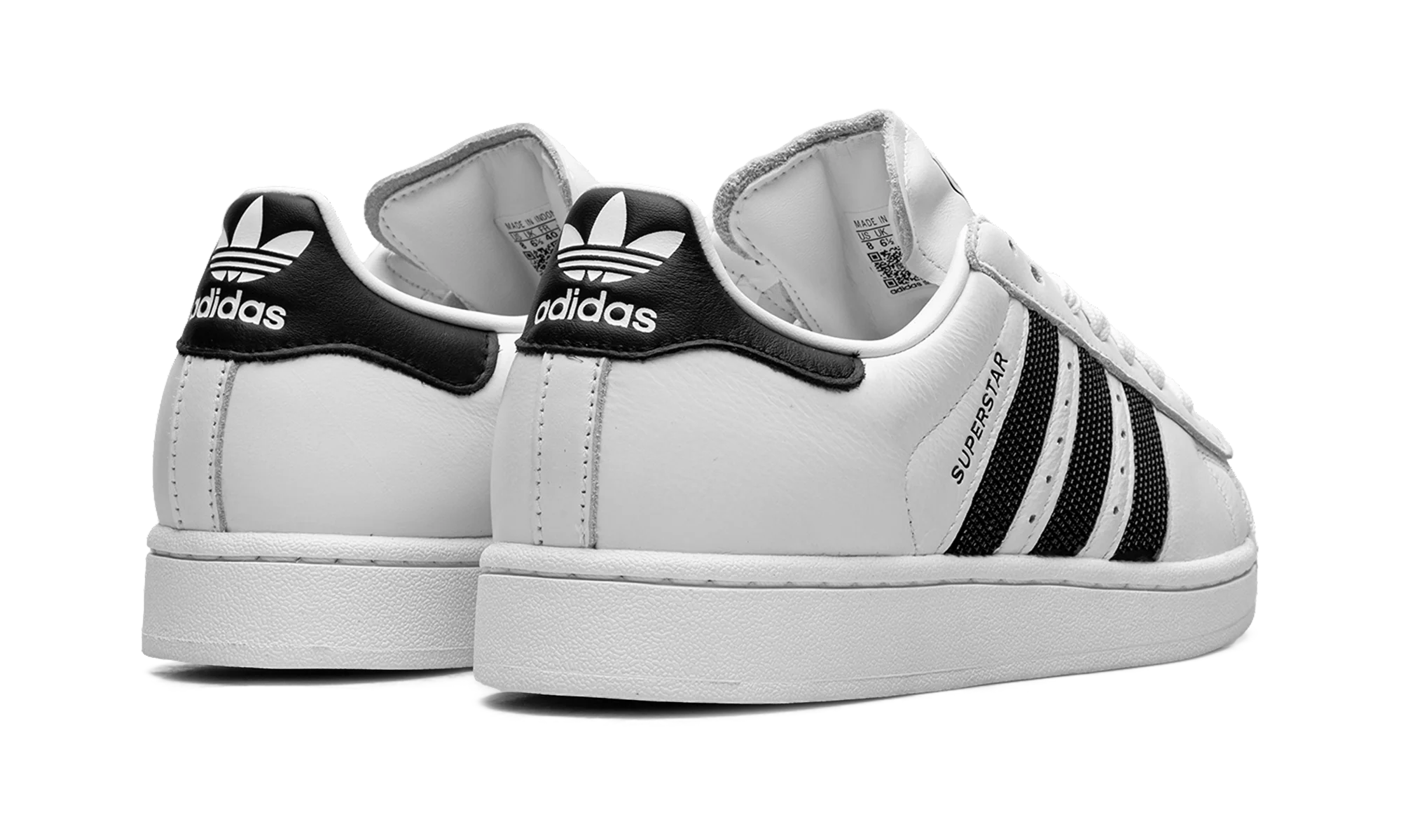 Superstar II WMNS "White Black Beaded Stripes" JP9678