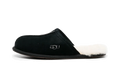Scuff Slipper Fleece Lined "Black" 1101111 BLK