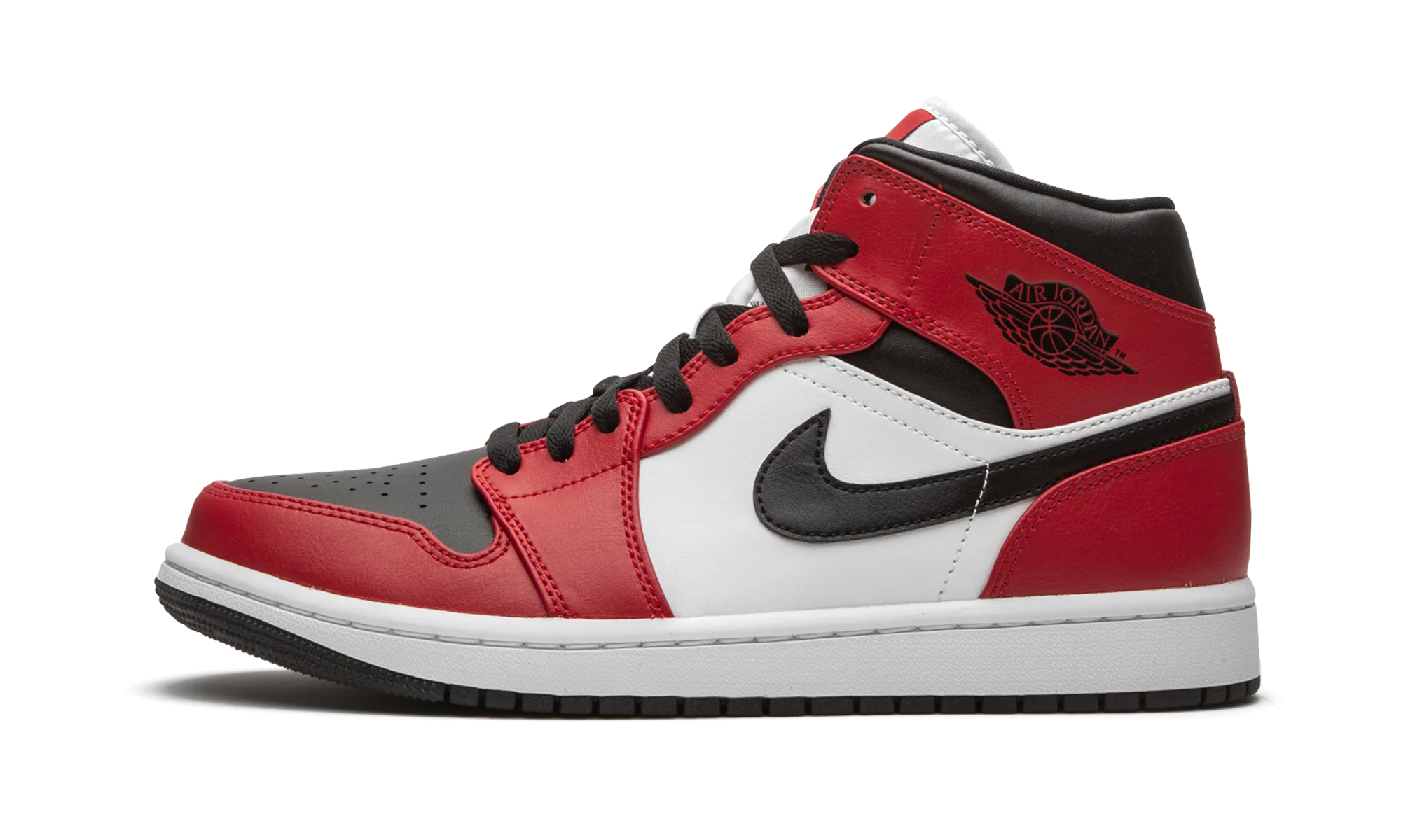 Air Jordan 1 Mid "Chicago Black Toe" 554724 069