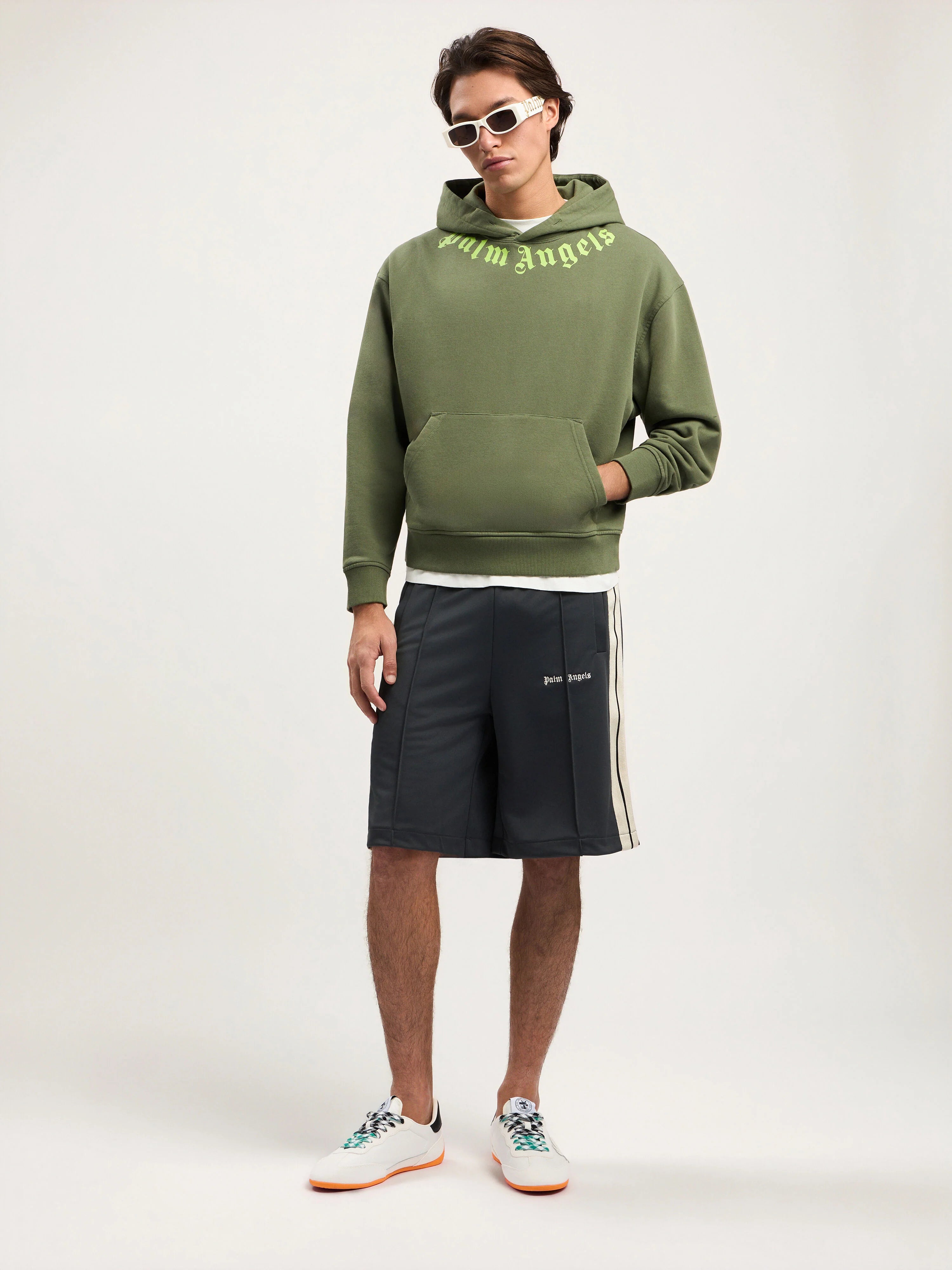 Neck Logo Hoodie