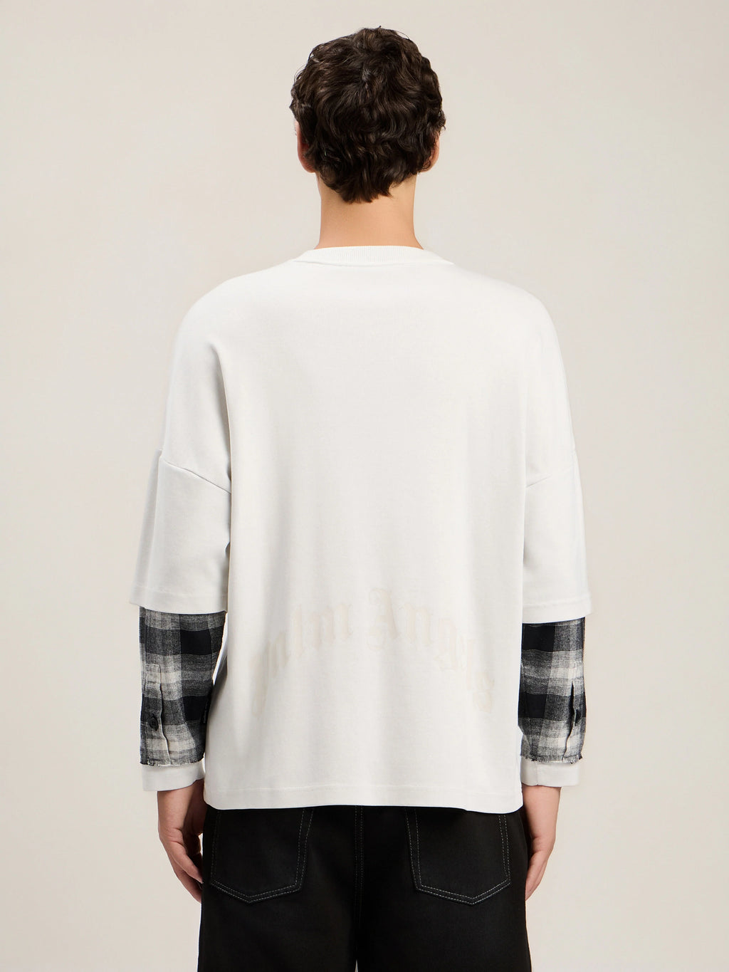 Skull Double Long-Sleeved Shirt