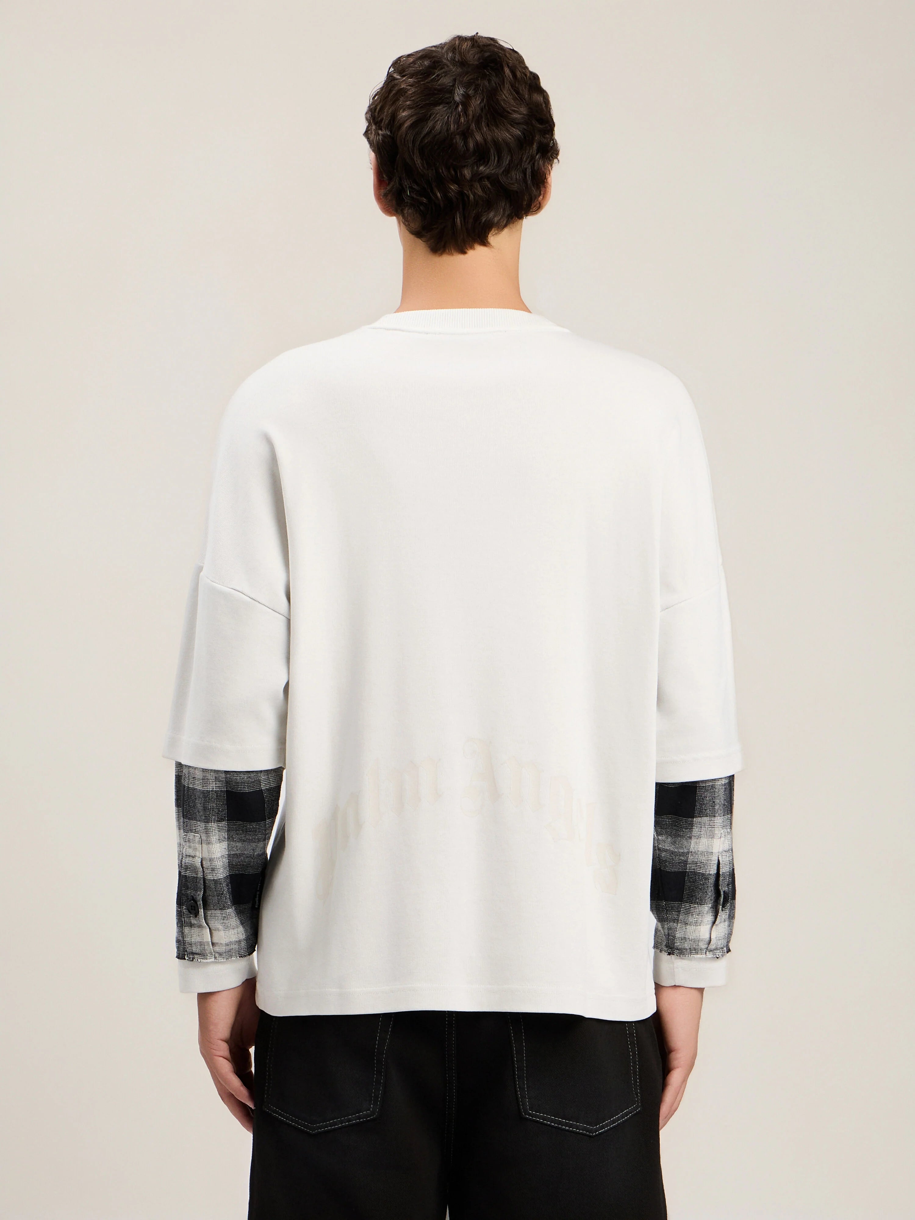 Skull Double Long-Sleeved Shirt