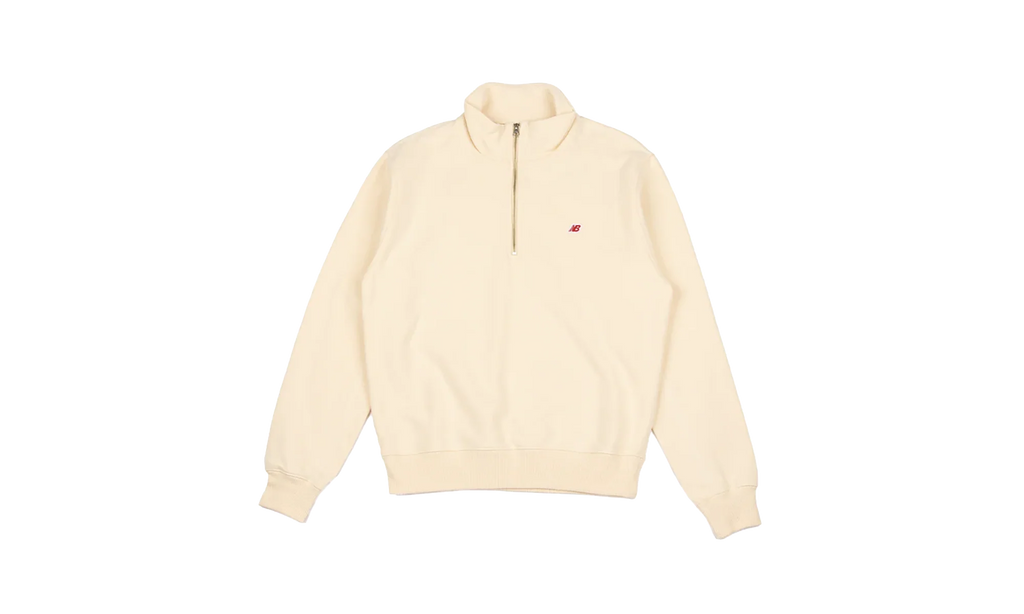 Made in USA Quarter Zip Pullover "White" MT33544MCU