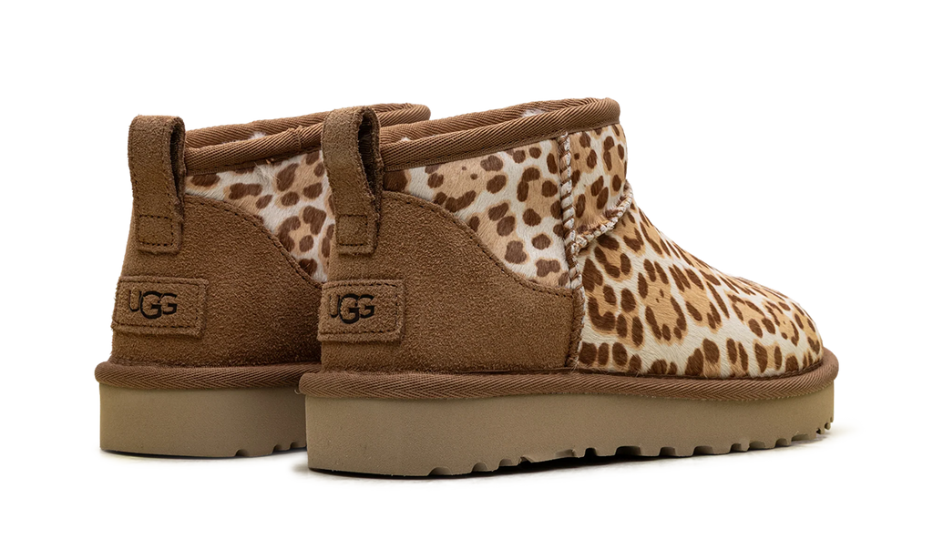 Classic Ultra Mini Boot WMNS "Felicity Leopard Jasmine" 1178110 FDJ