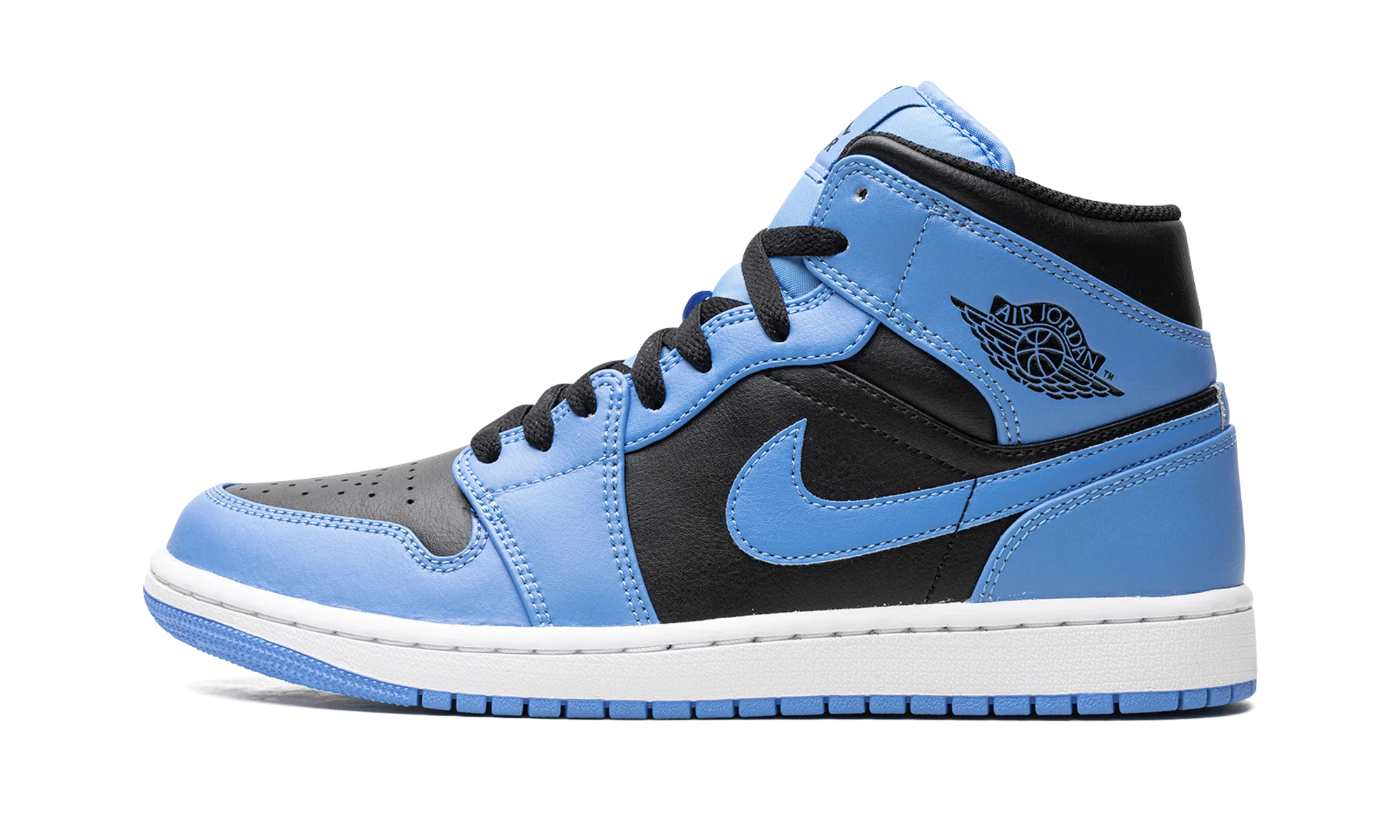 Air Jordan 1 Mid "University Blue Black" DQ8426 401