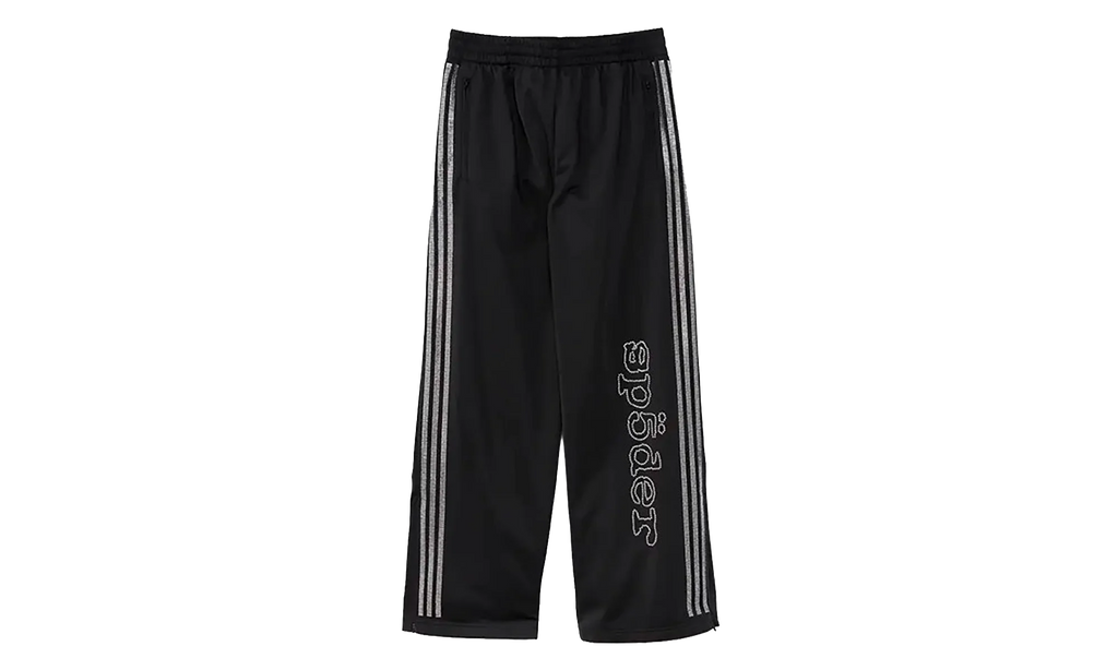 SP5DER Rhinestone Track Pants "Black" KQ8324