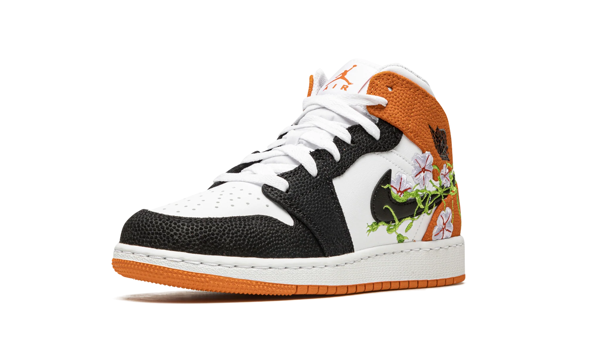 Air Jordan 1 Mid GS "Basketball Blossom" DQ8390 100