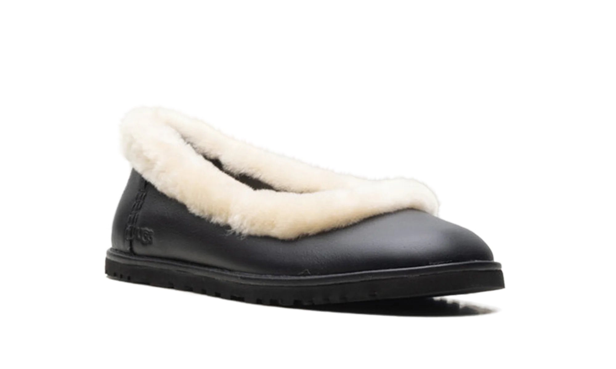 Zora Leather Ballet Flat WMNS "Black" 1178450 BLK