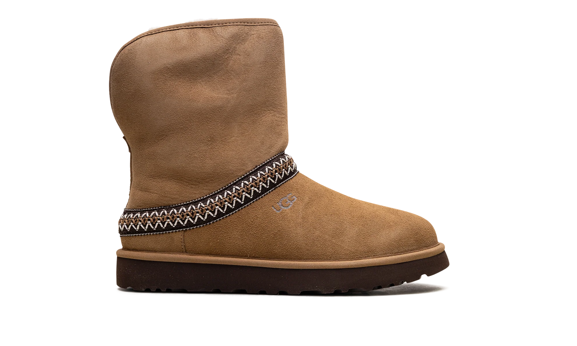 Classic Short Crescent Boot WMNS "Chestnut" 1161770 CHE