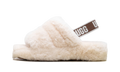 Fluff Yeah Slide WMNS "Beige" 1095119 NAT