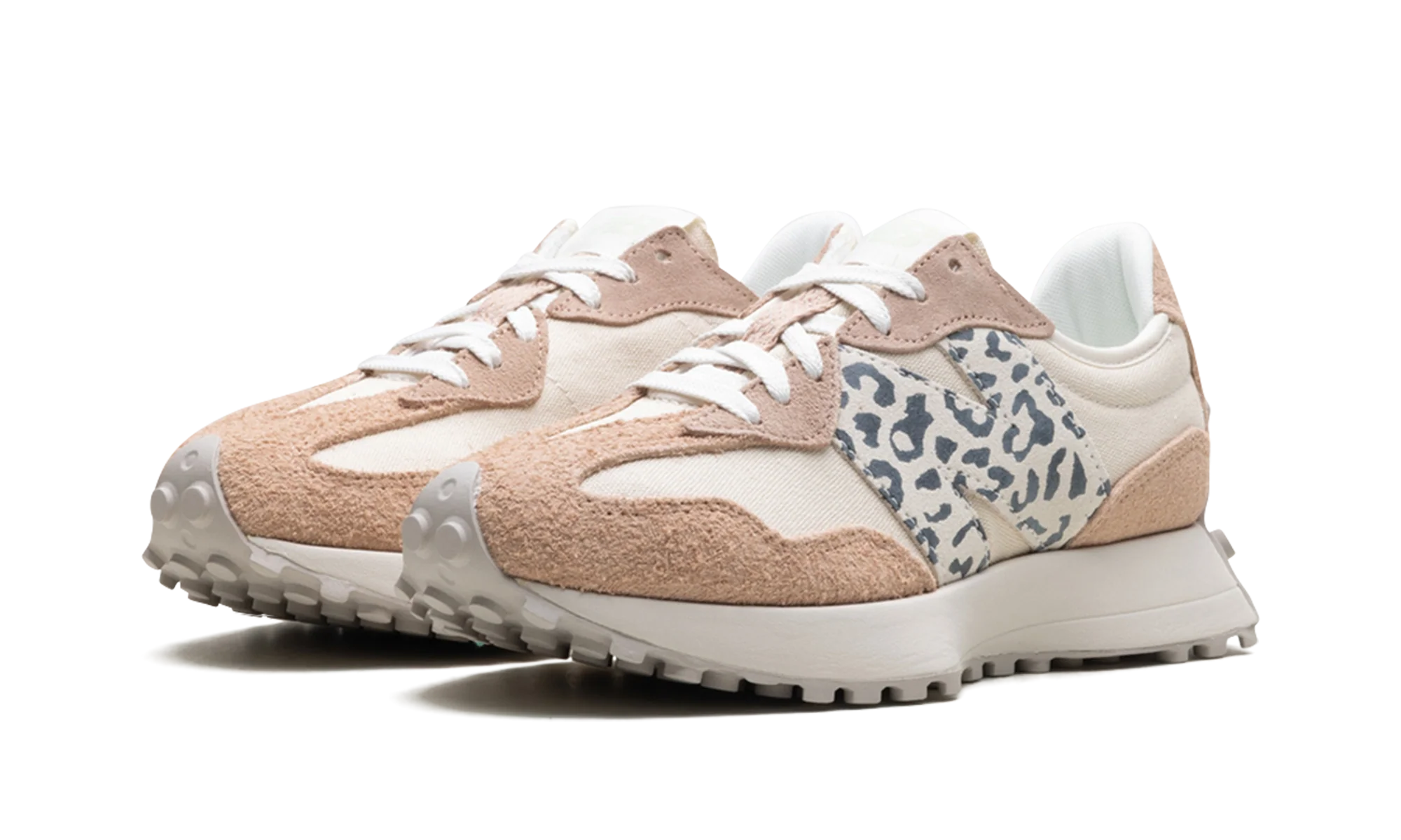327 WMNS "Flat Taupe Linen Leopard" WS327AQ