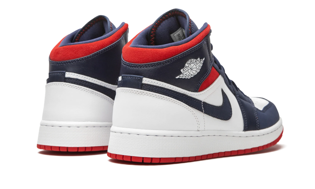 Air Jordan 1 Mid SE GS "USA" BQ6931 104