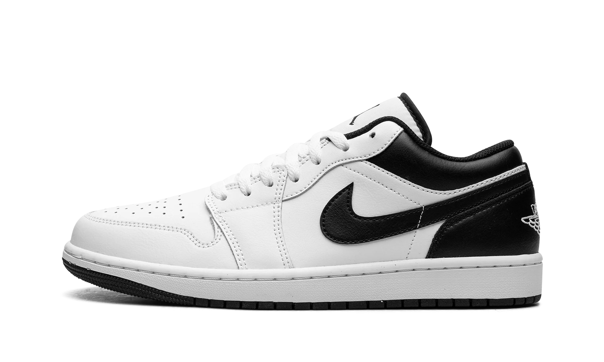 Air Jordan 1 Low "White/Black" 553558 132
