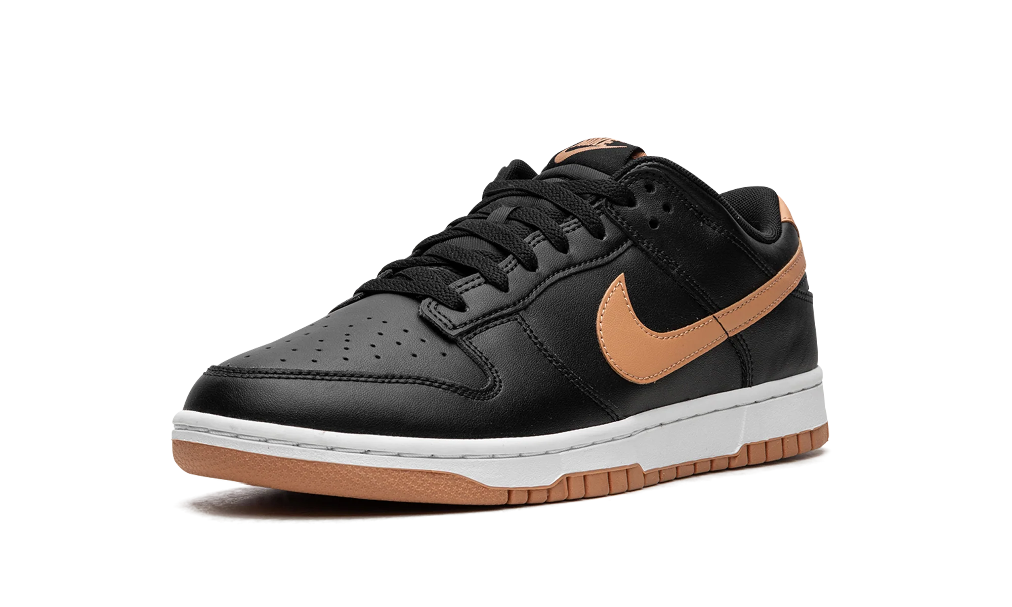 Dunk Low "Black / Amber Brown" DV0831 004