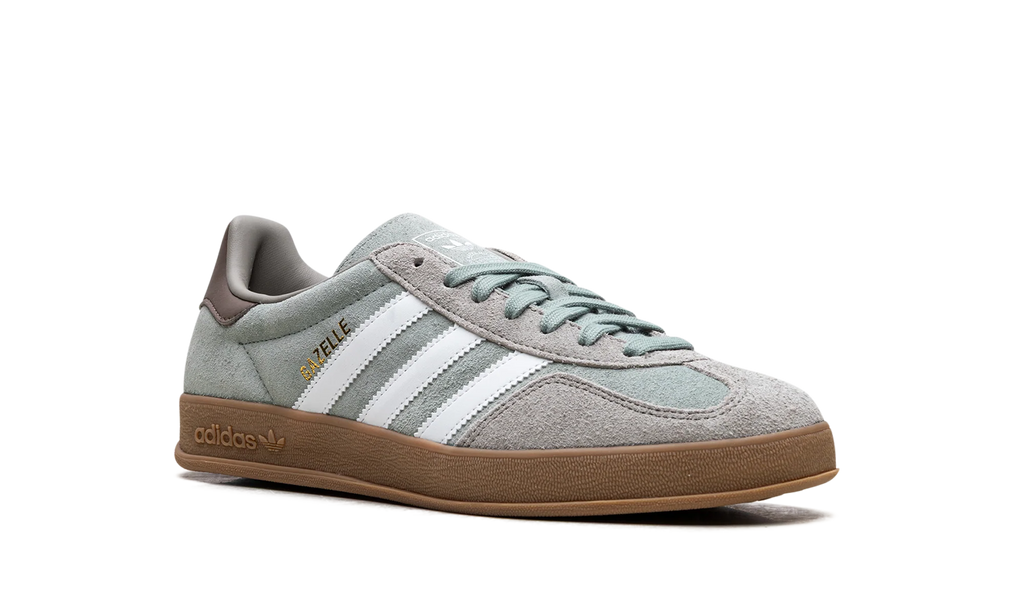 Gazelle Indoor "Silver Pebble Silver Green" JI3526