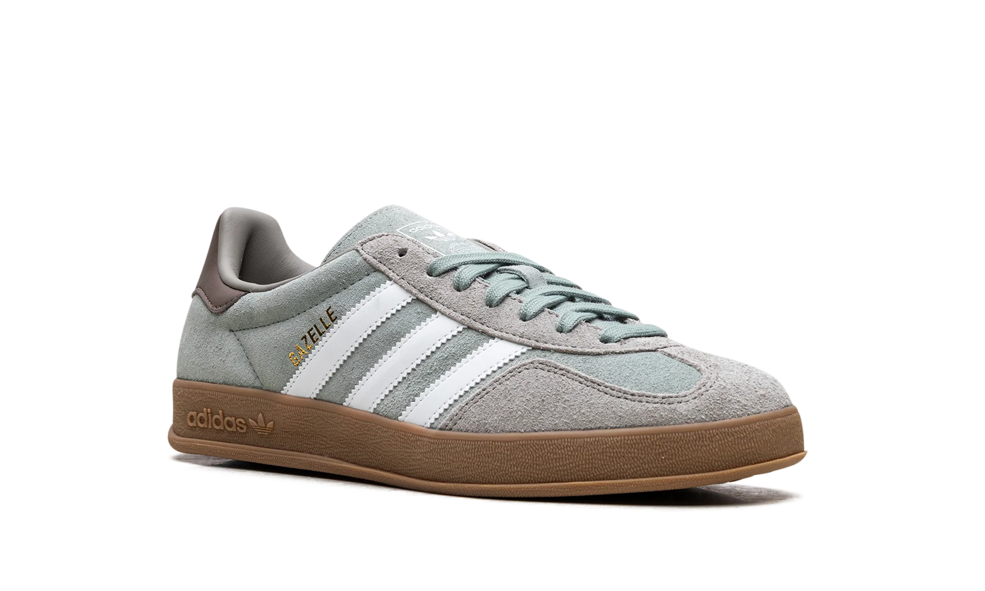 Gazelle Indoor "Silver Pebble Silver Green" JI3526