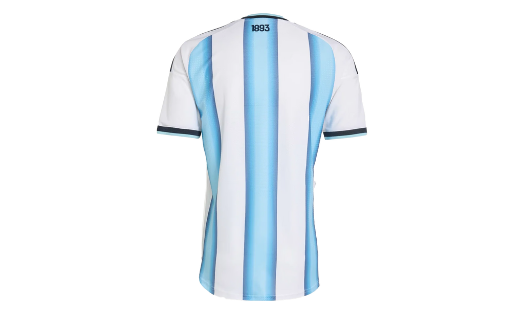 Argentina 26 Home Authentic Jersey "White Blue" JM5897