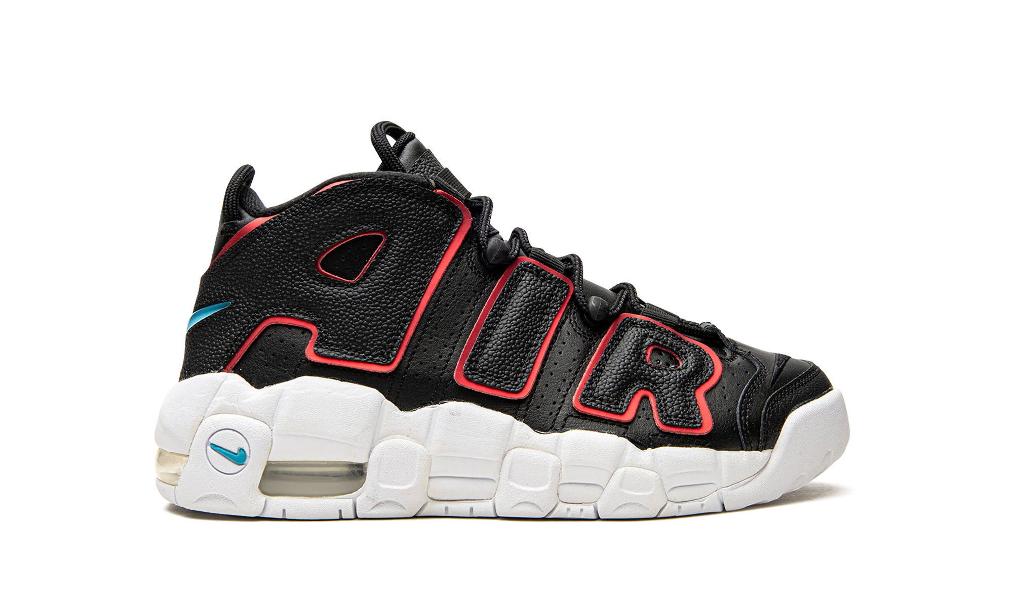 Air More Uptempo GS "Black Fusion Red" DJ4610 001