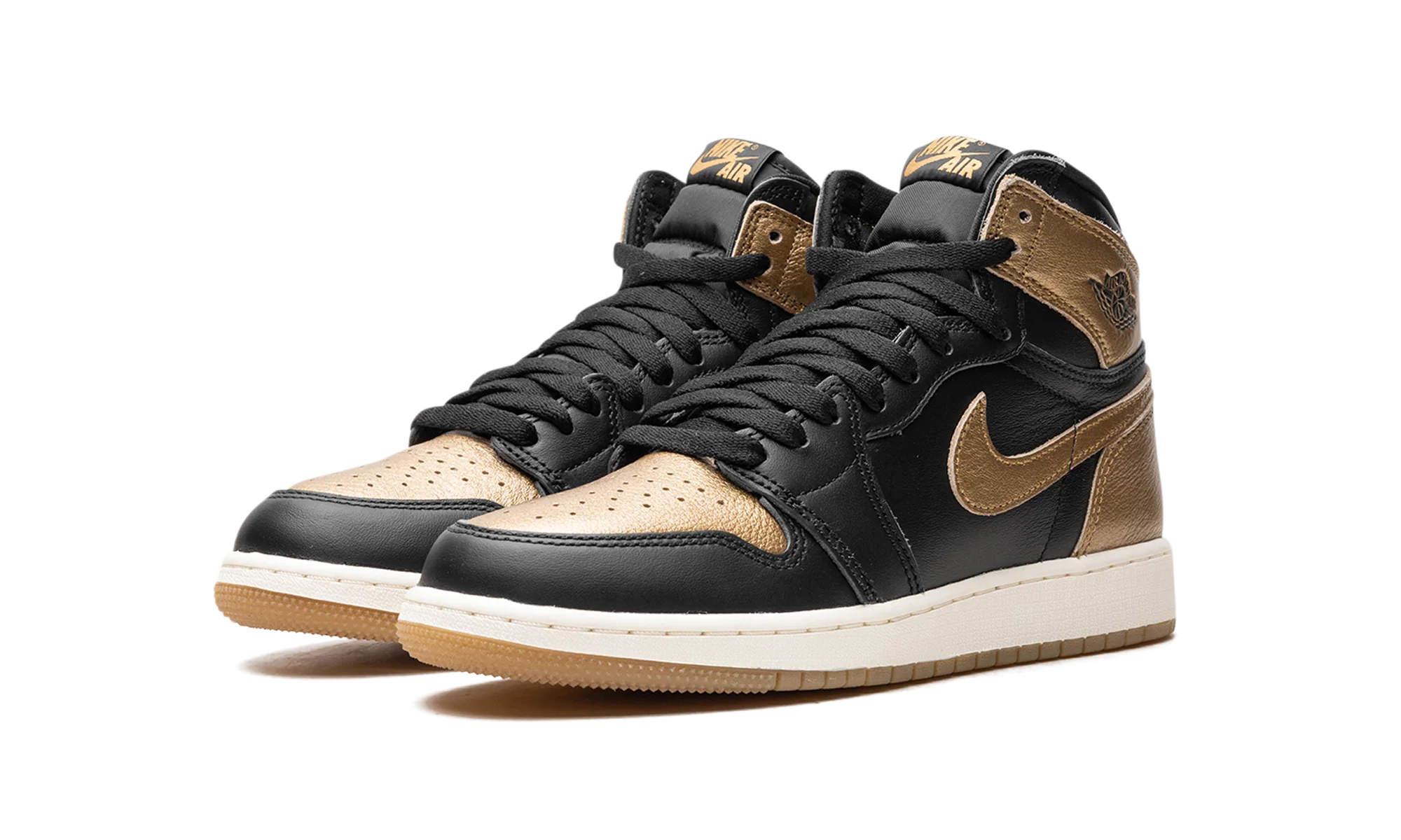 Air Jordan 1 GS "Black Metallic Gold" FD1437 071