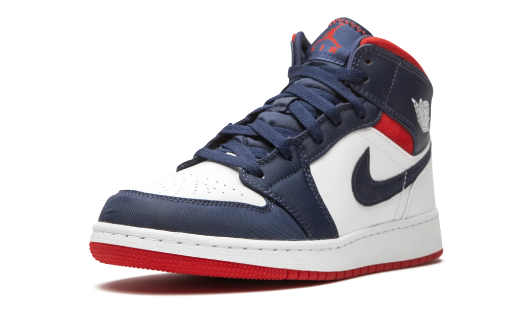 Air Jordan 1 Mid SE GS "USA" BQ6931 104