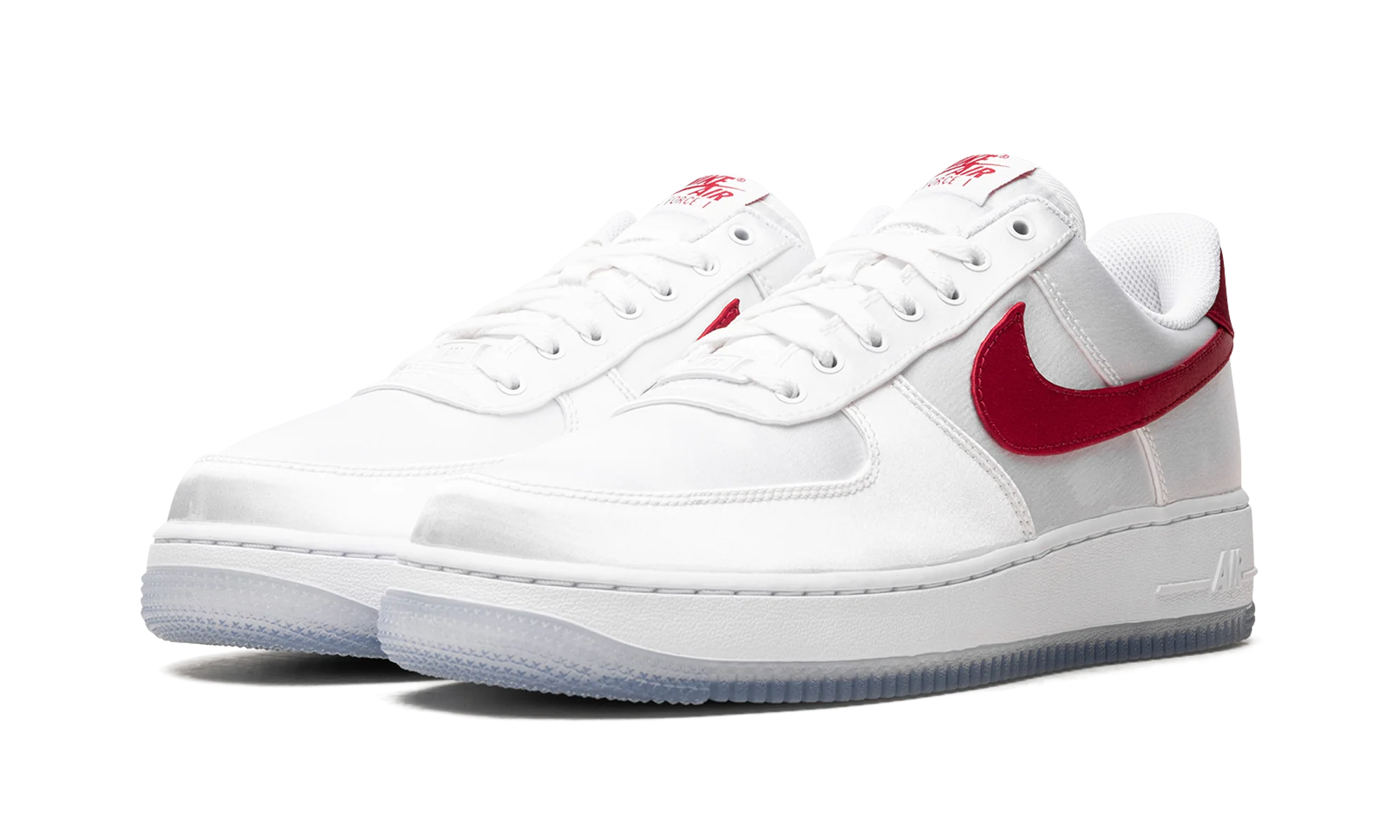 AIR FORCE 1 LO '07 WMNS "Satin White Varsity Red" DX6541 100