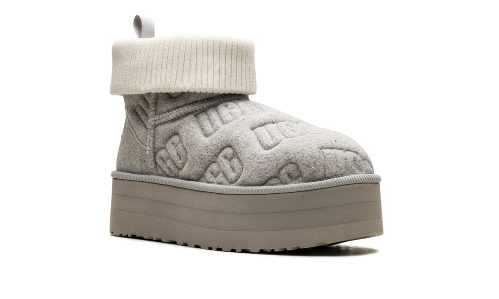 Classic Mini Platform Felted "Grey" 1144047 GREY