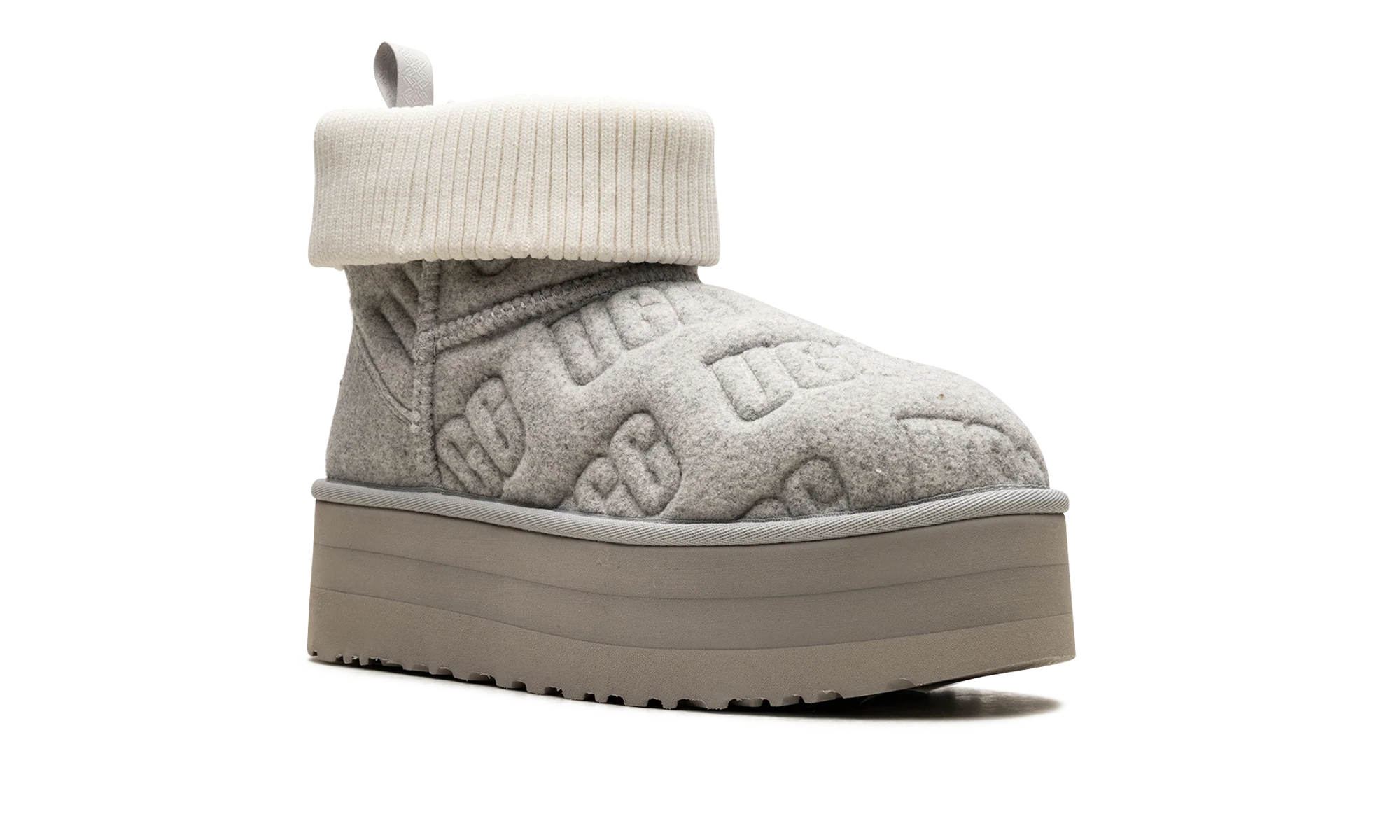 Classic Mini Platform Felted "Grey" 1144047 GREY