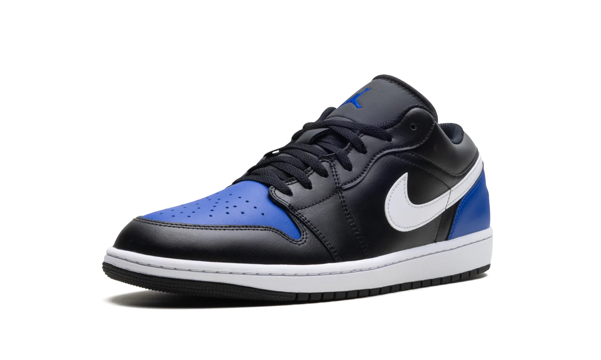 Jordan 1 Low "Black Royal Toe" 553558 042
