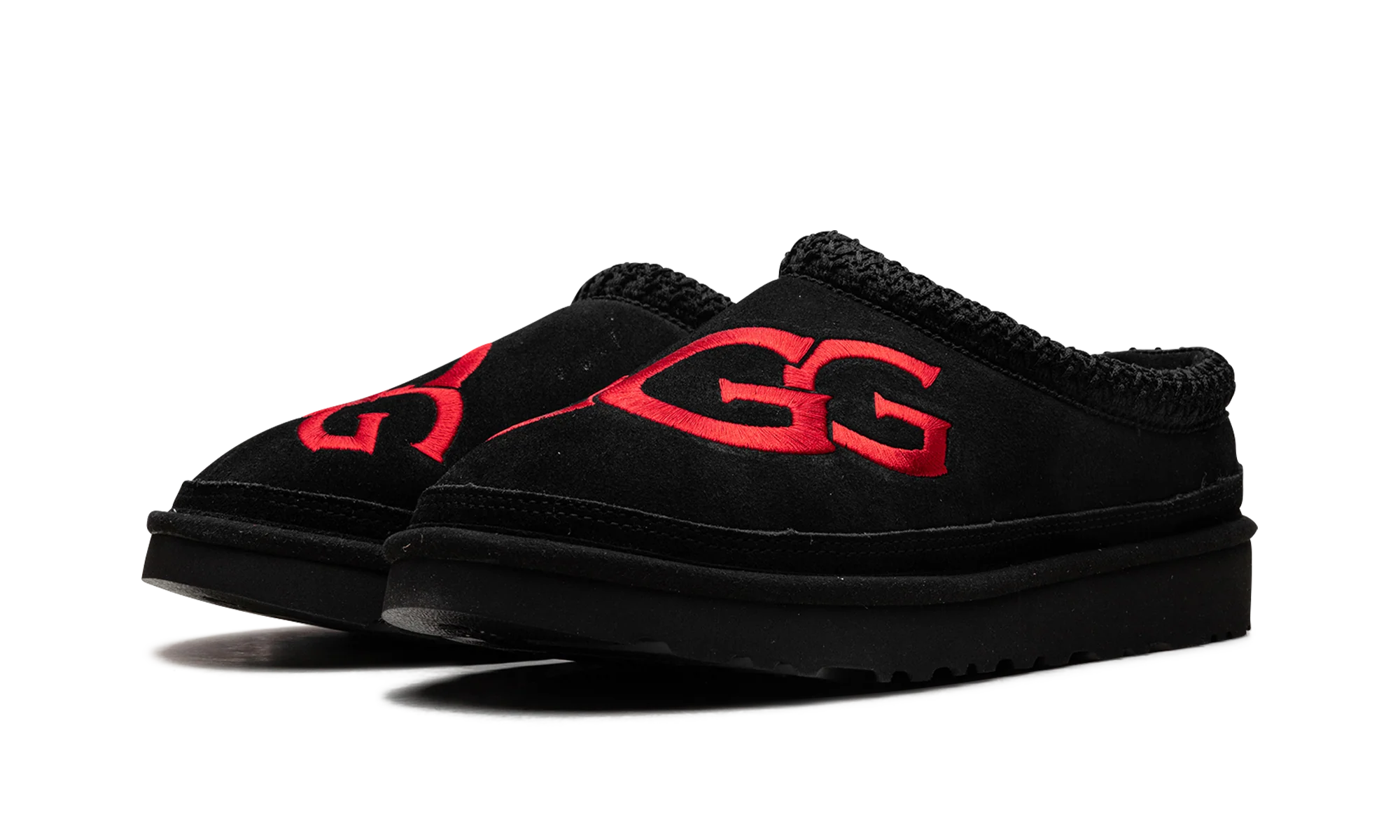 Tasman Logo Slipper "Black / Samba Red" 1112448 BSMR