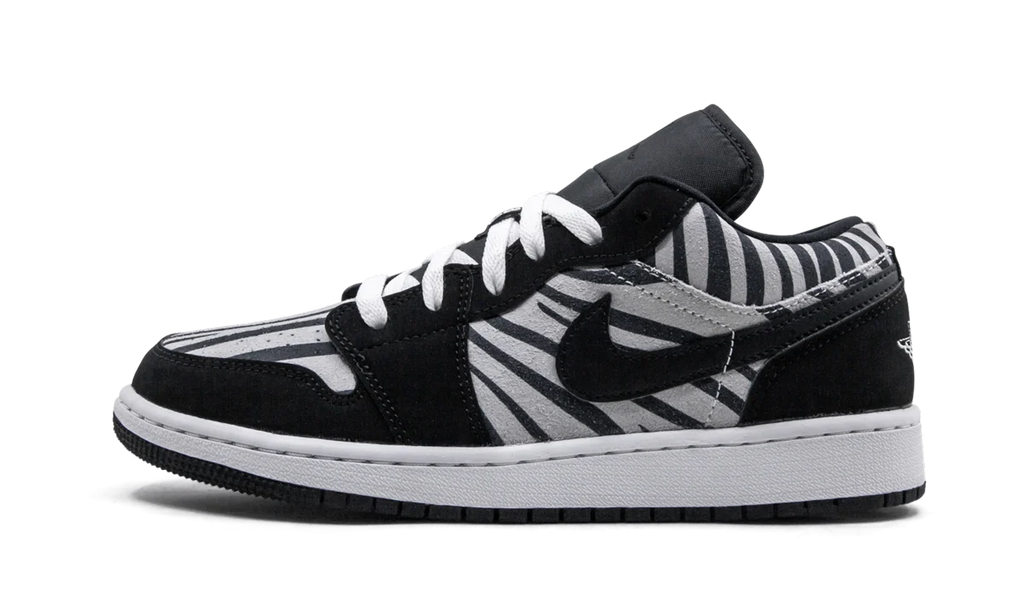 Air Jordan 1 Low GS "Zebra" 553560 057
