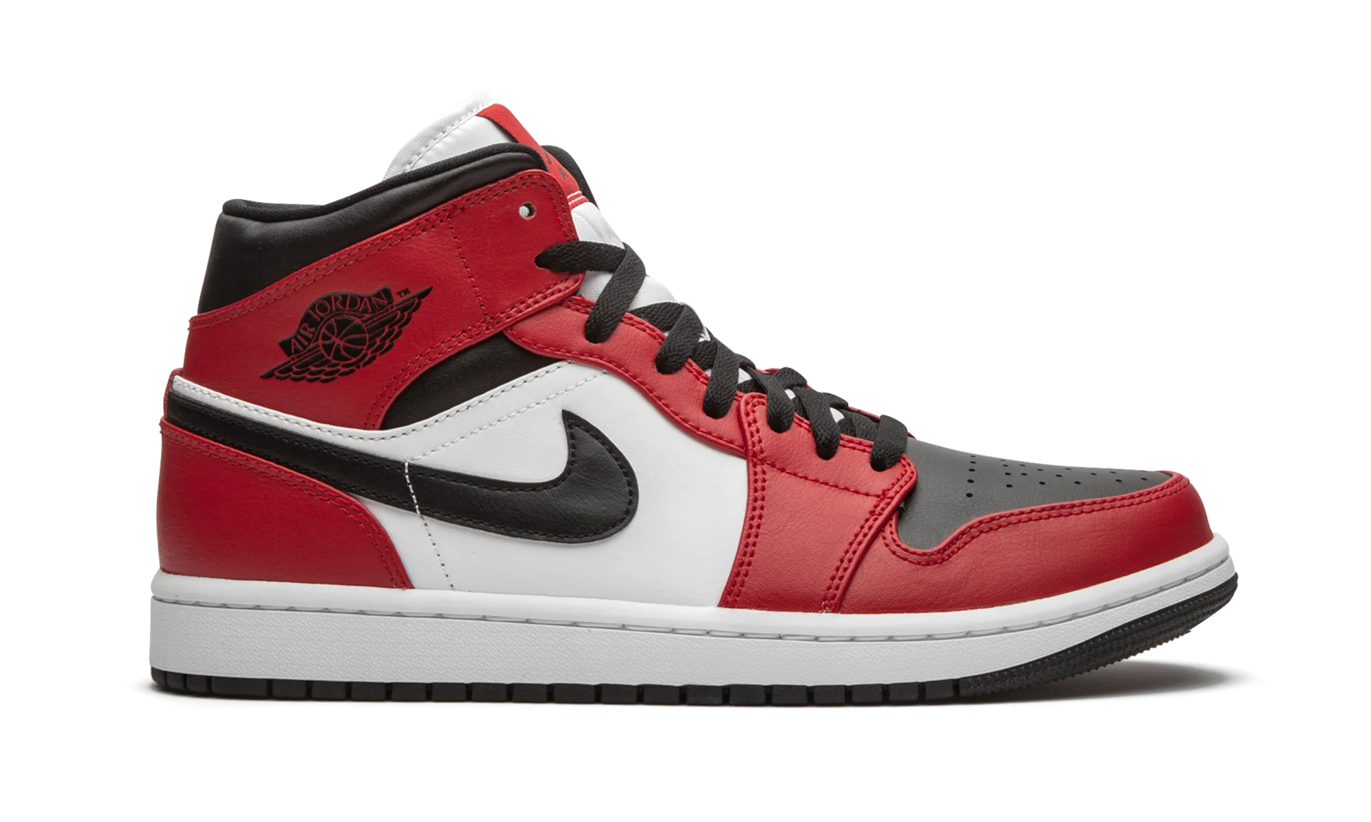 Air Jordan 1 Mid "Chicago Black Toe" 554724 069
