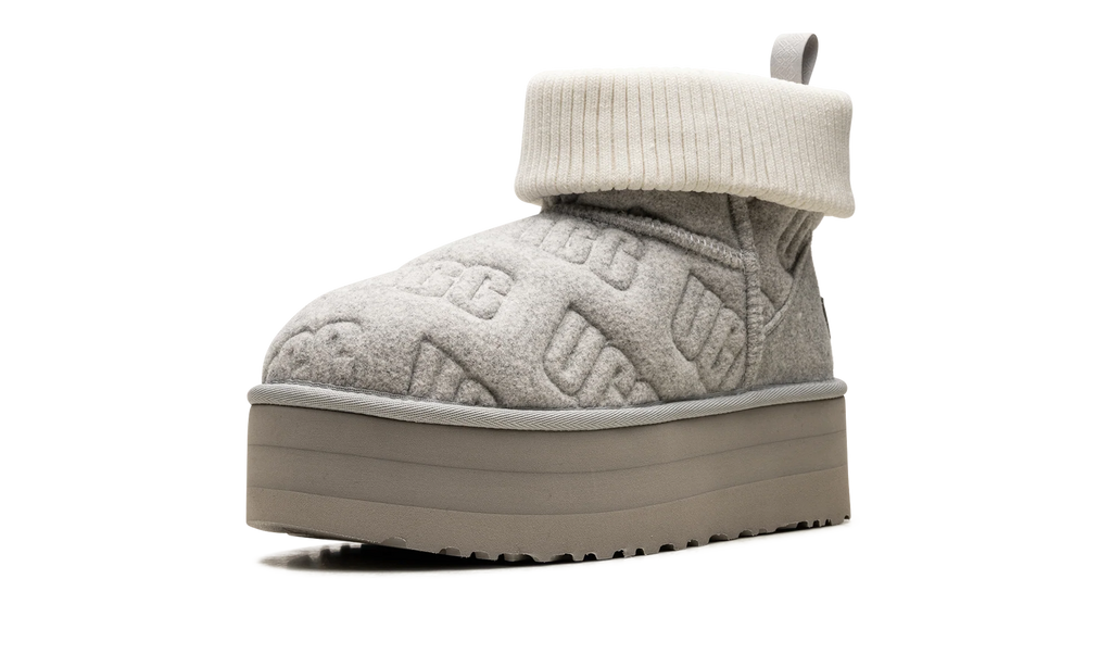 Classic Mini Platform Felted "Grey" 1144047 GREY