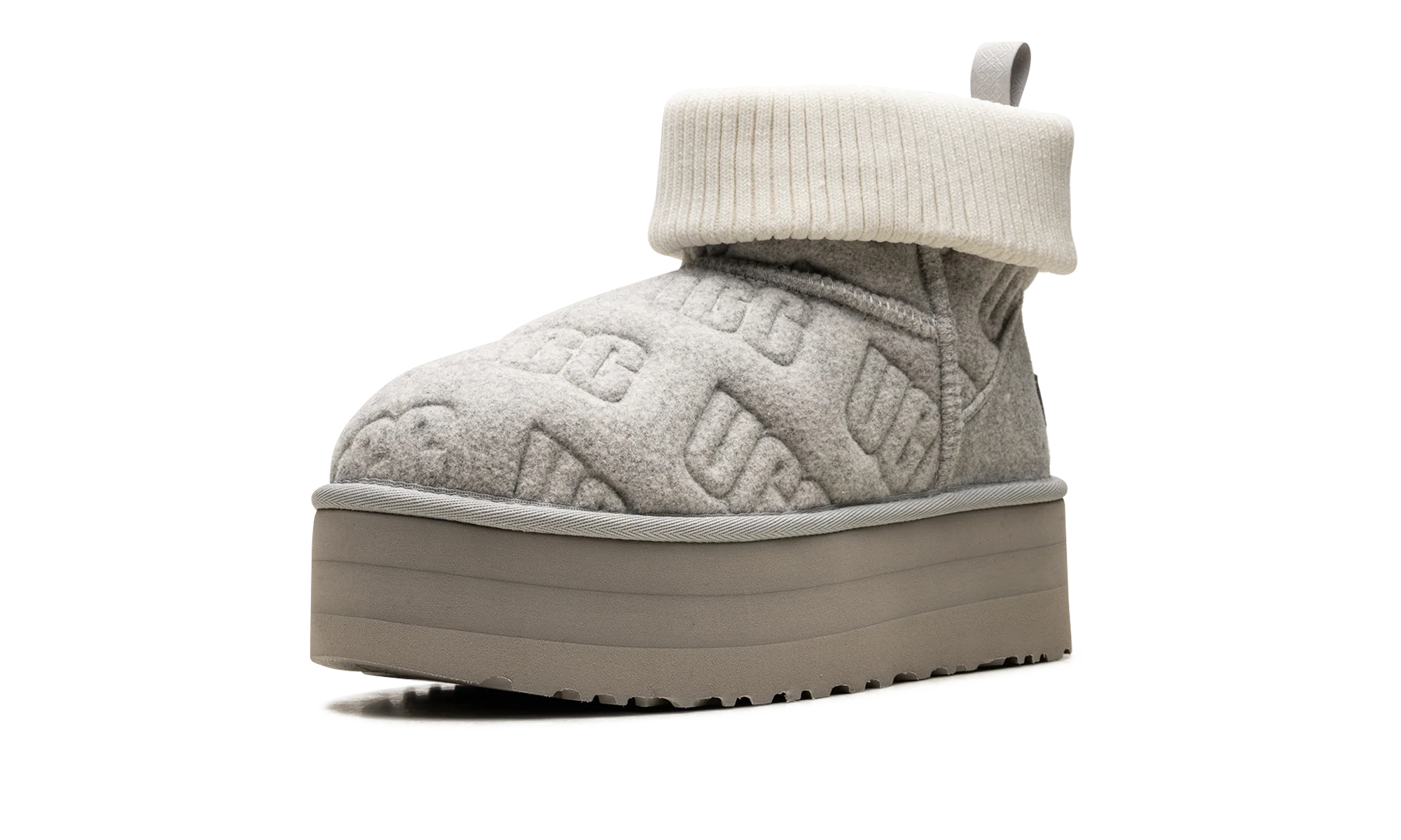 Classic Mini Platform Felted "Grey" 1144047 GREY