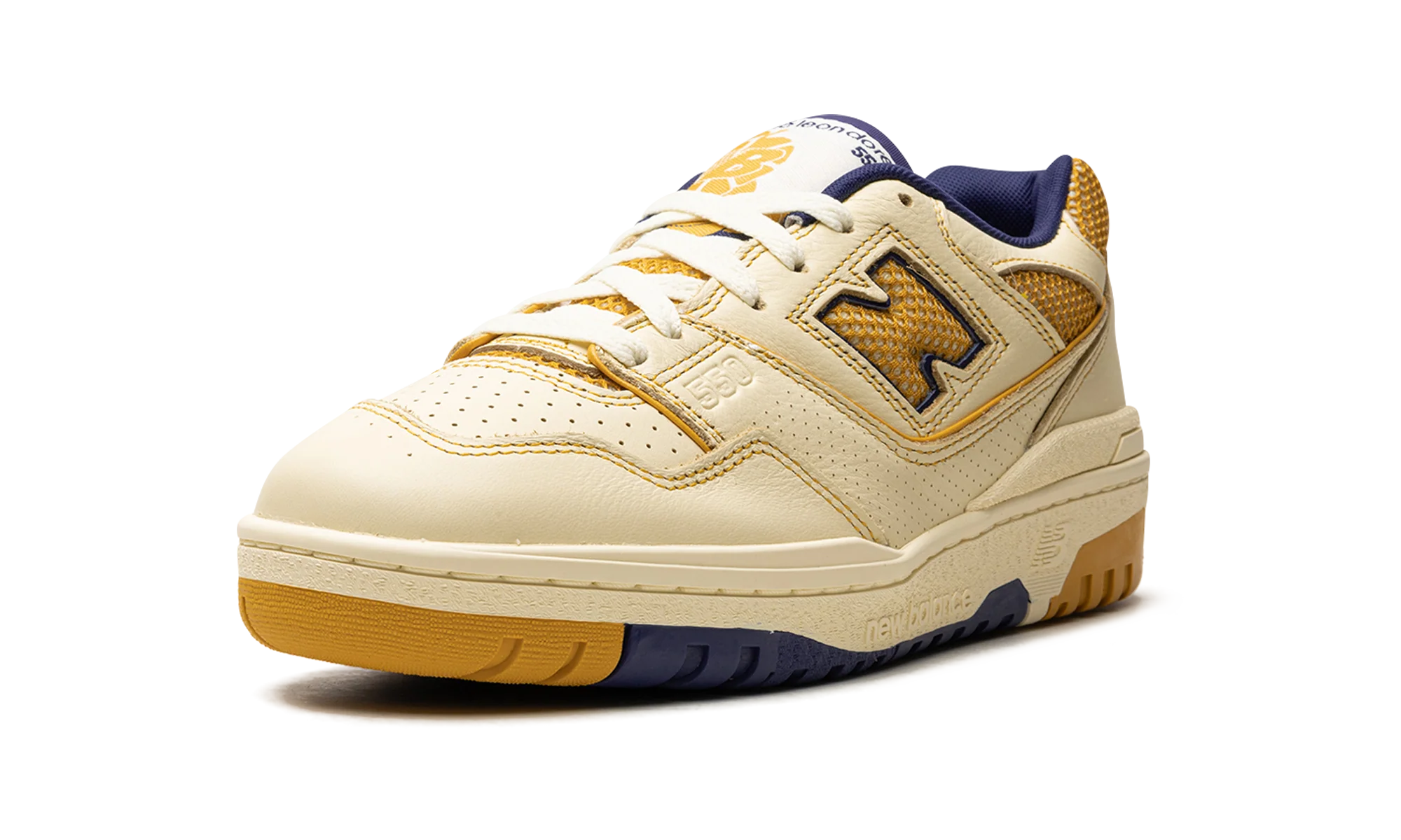 550 "Aime Leon Dore - White / Yellow" BB550AX1